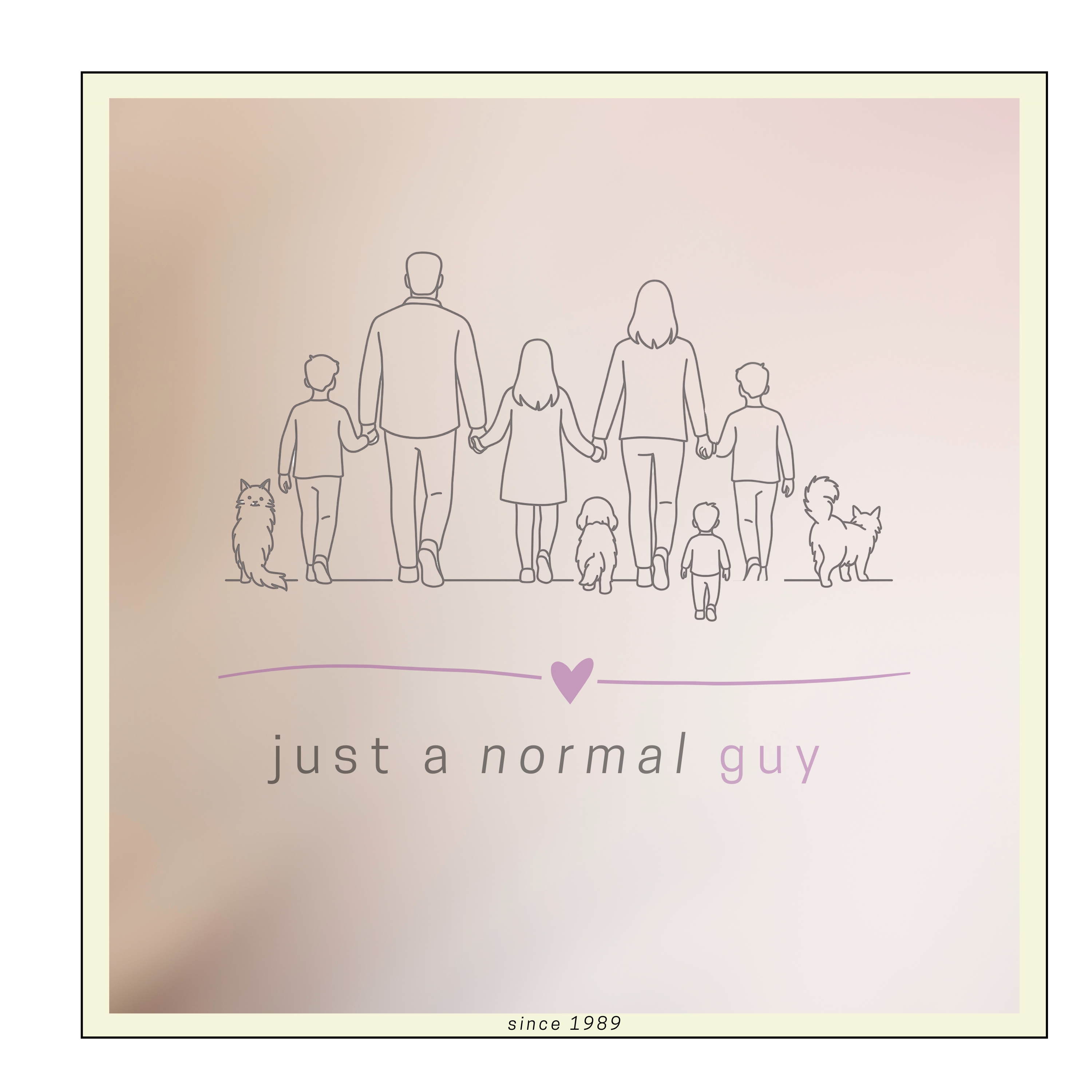 just a normal guy Logo